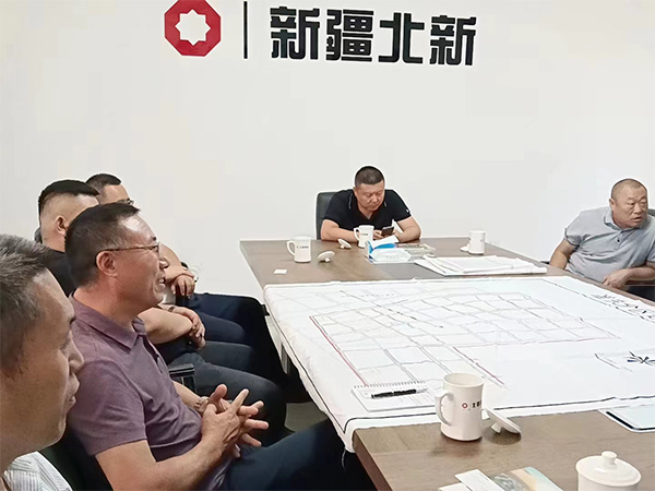 綠建國(guó)際報(bào)道：中國(guó)綠建應(yīng)兵團(tuán)十二師二二二團(tuán)邀請(qǐng)調(diào)研國(guó)際綠建進(jìn)出口加工園區(qū)